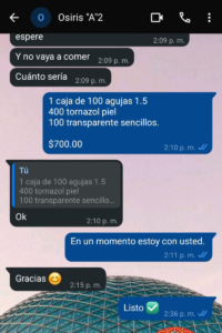 PEDIDO ACREDITADO