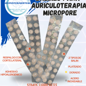 Balin Con Adhesivo Micropore Piel 500und